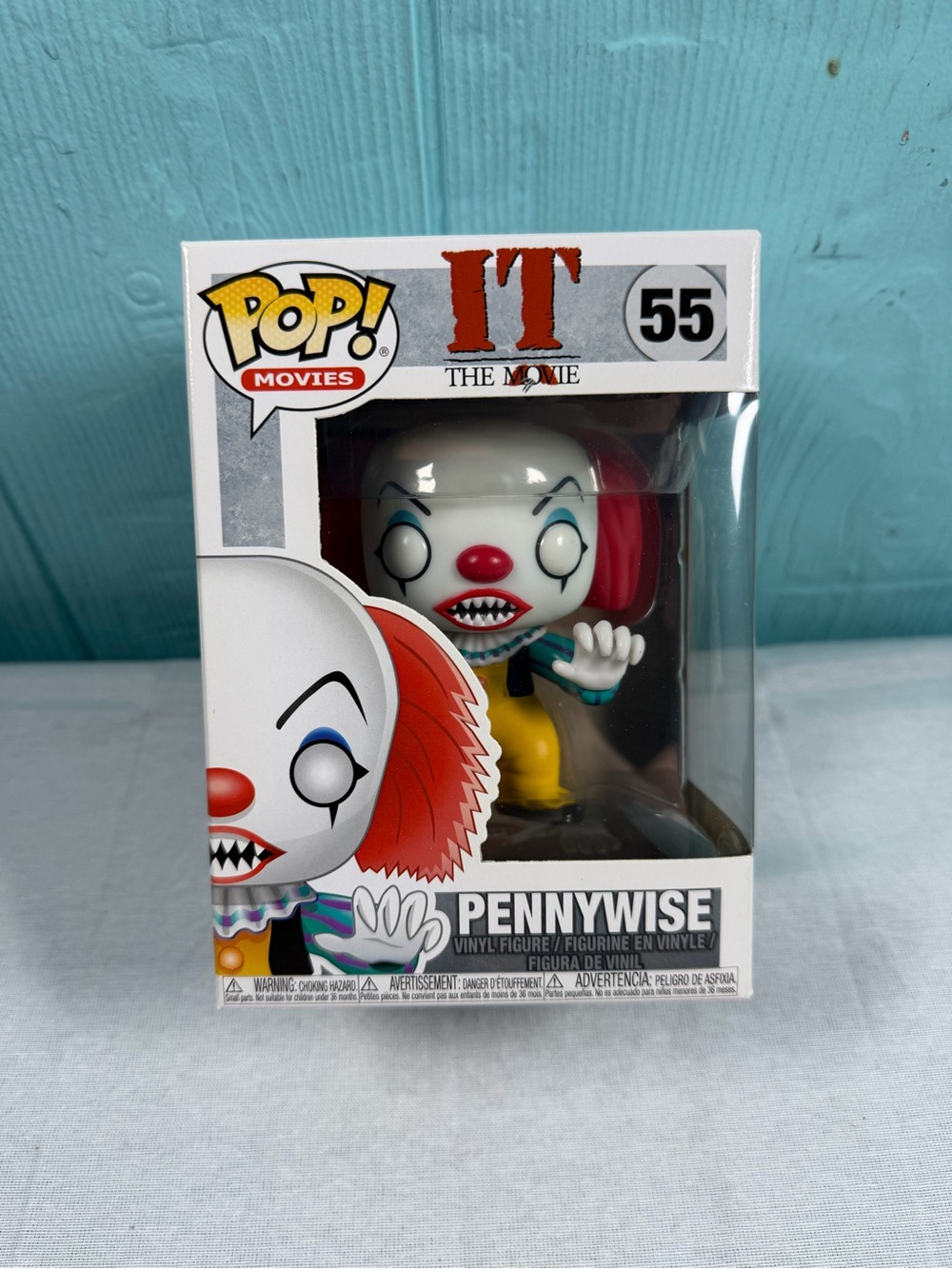 Funko Pop! Movies IT Pennywise #55 Vinyl Figure (Tim Curry 1990)